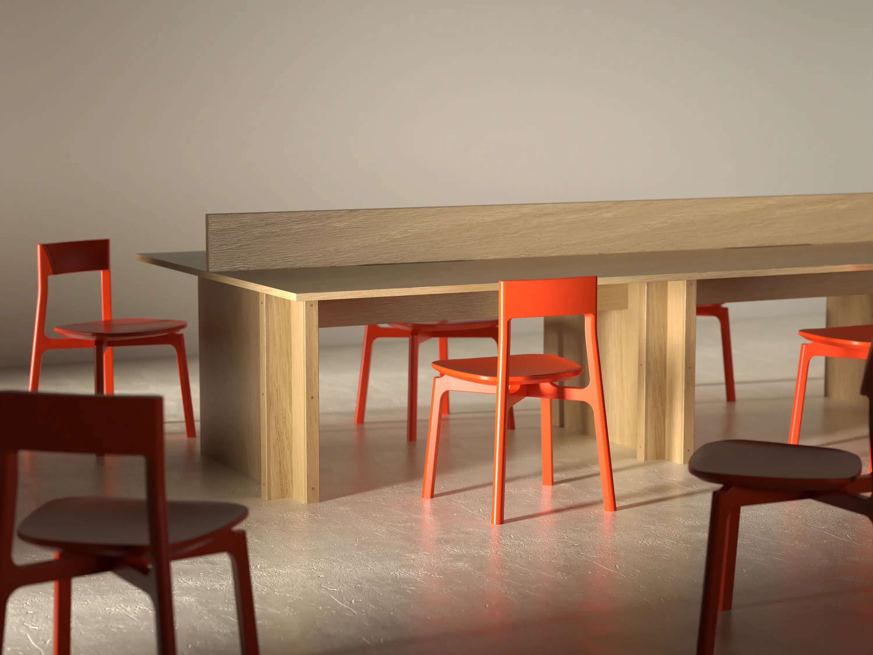 Mallee Meeting Table & Workstation