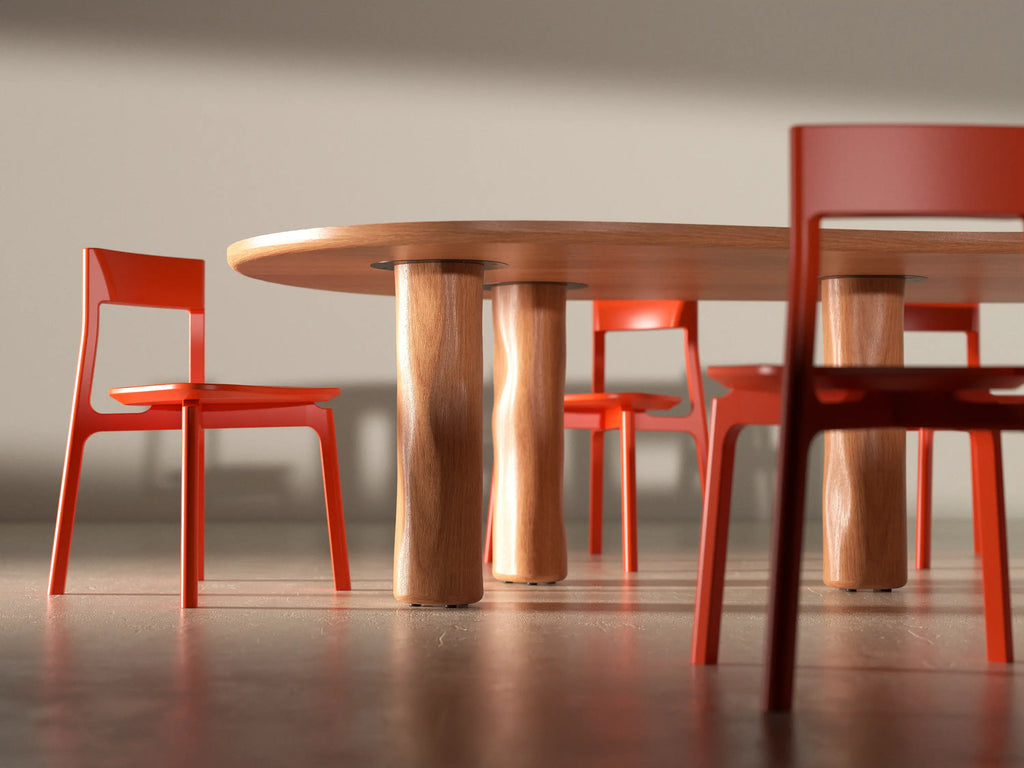 Totem Table — Clay Leg