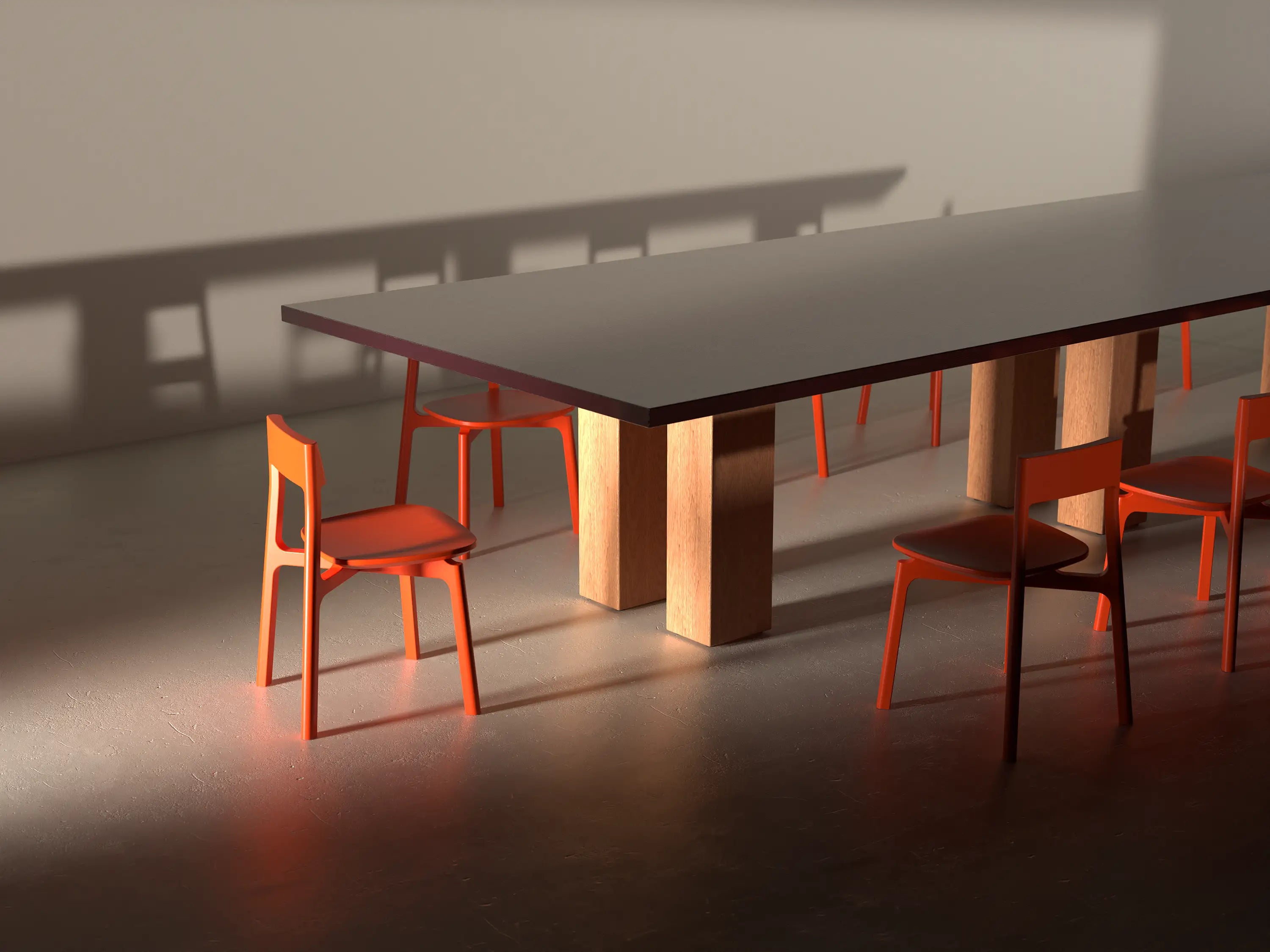 Totem Table — Plinth Leg