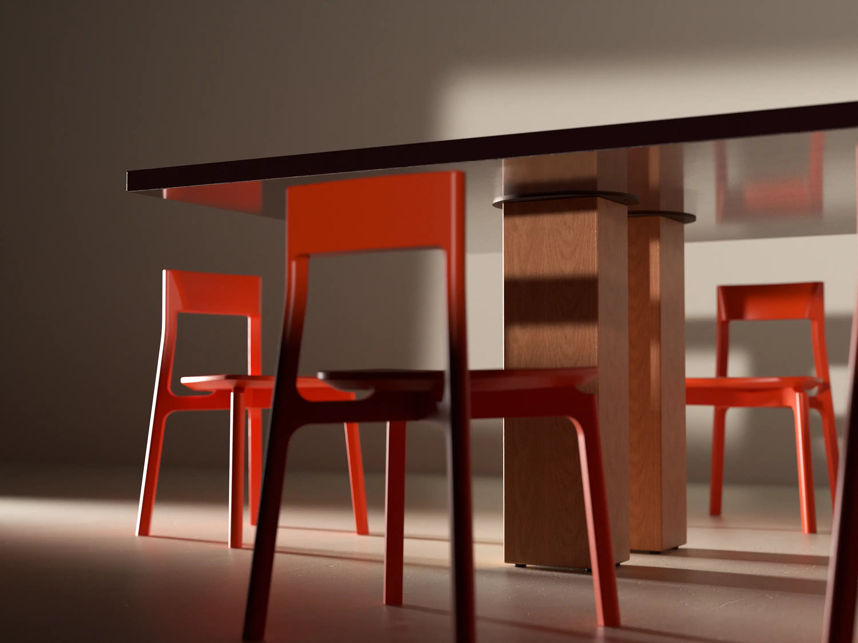 Totem Table — Plinth Leg