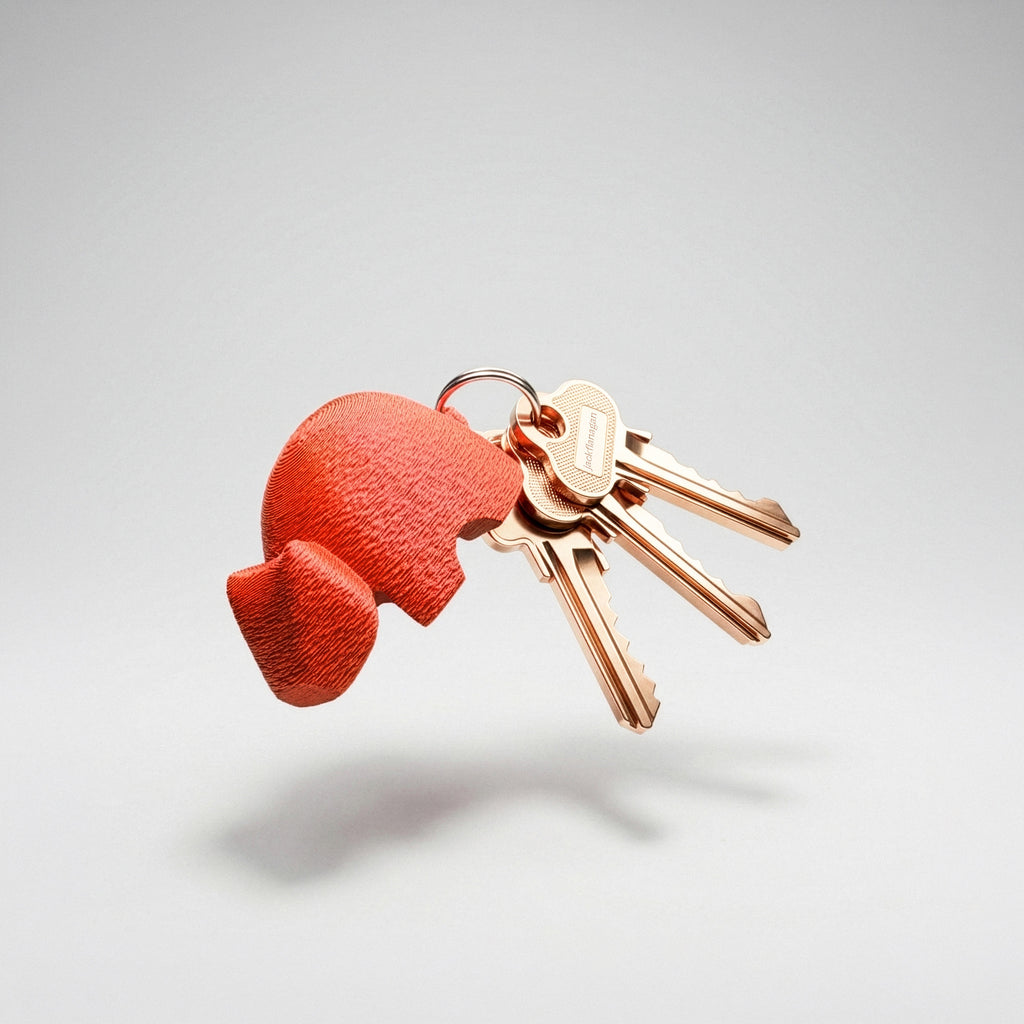 Mini Wisdom Wombat Keychain